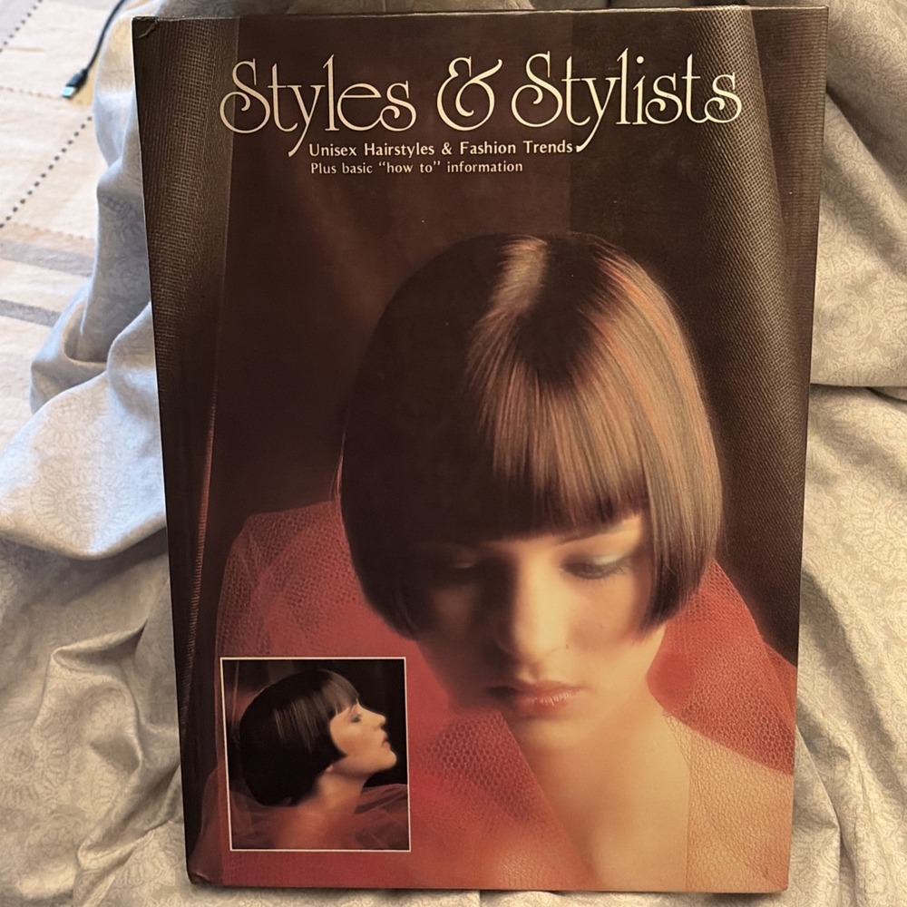 Styles & Stylists Book Unisex Hairstyles & Fashion Trends Volume I #20 Vtg 1982